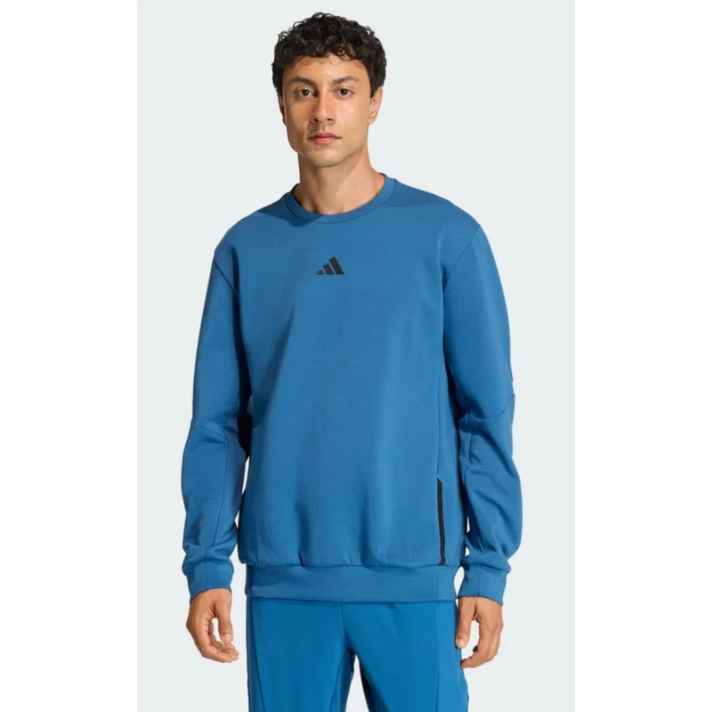 Adidas Designed for Training Rundhals-Sweatshirt dusky petrol