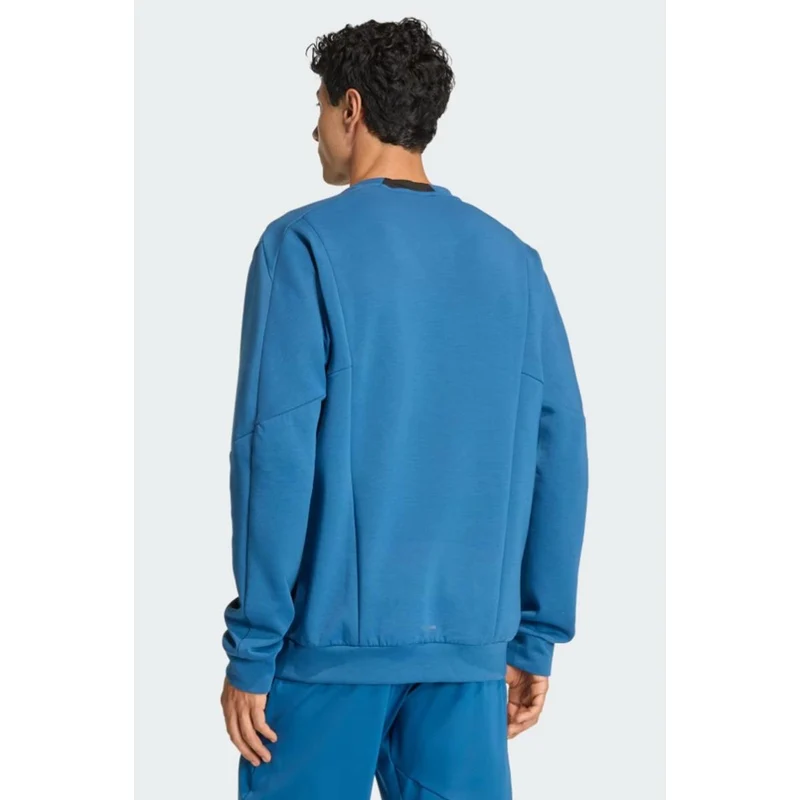 Adidas Designed for Training Rundhals-Sweatshirt dusky petrol