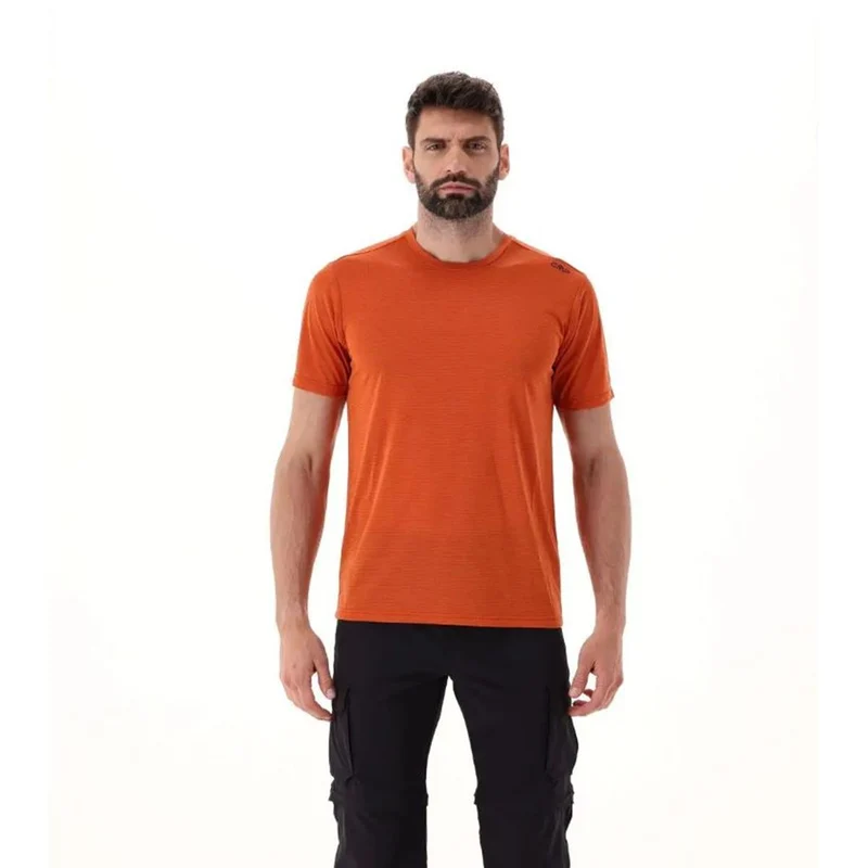 CMP Sport Man Piqué T-Shirt pacific