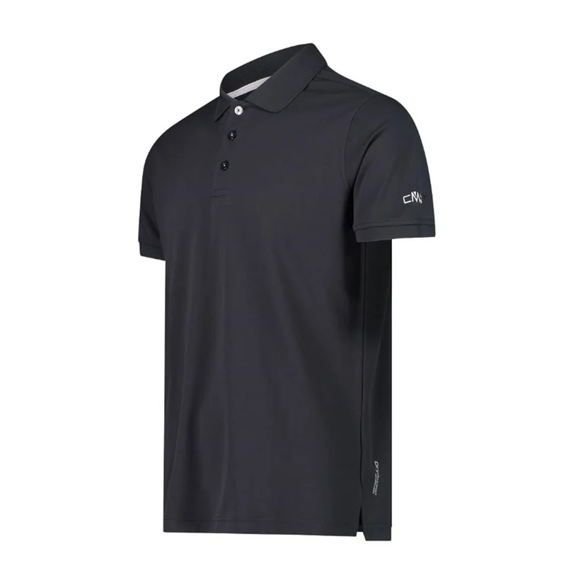 CMP Sport Man Polo Funktions-Poloshirt anthracite bianco