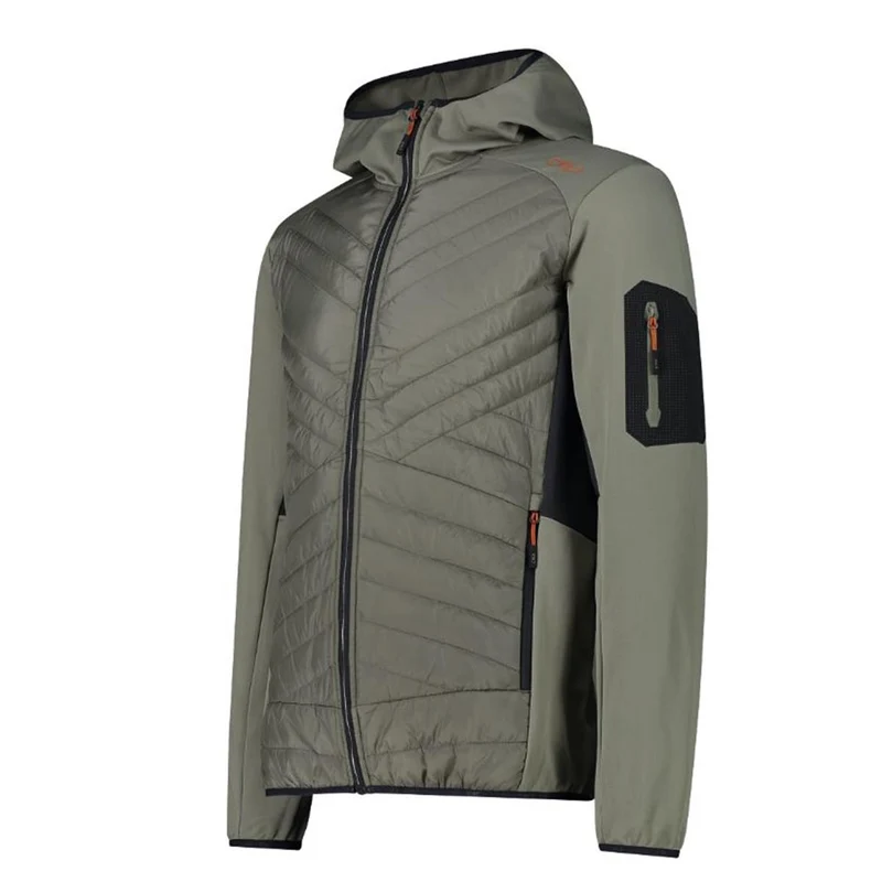 CMP Sport Man Hybrid Unlimitech Jacket Fix Hood sage