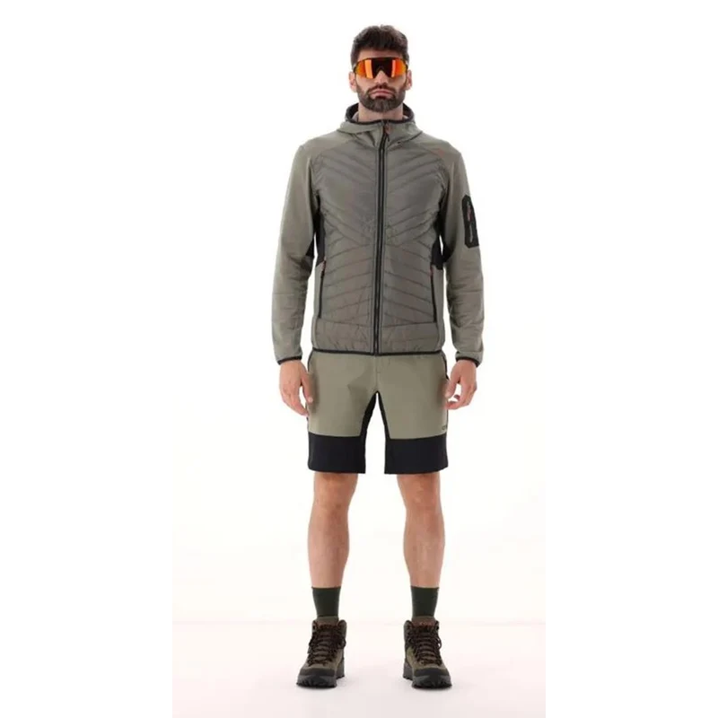 CMP Sport Man Hybrid Unlimitech Jacket Fix Hood sage