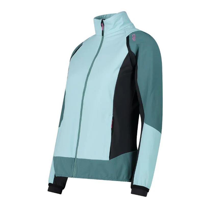 CMP Sport Woman Hybride Jacket with detachable Sleeve opale