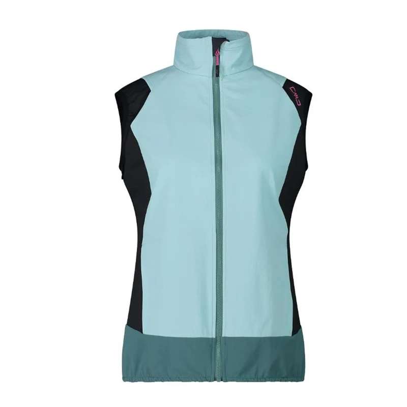 CMP Sport Woman Hybride Jacket with detachable Sleeve opale