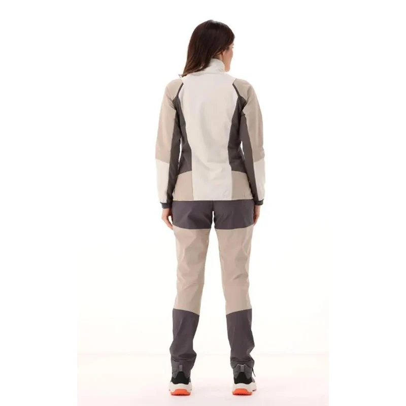 CMP Sport Woman Hybride Jacket with detachable Sleeve vaniglia