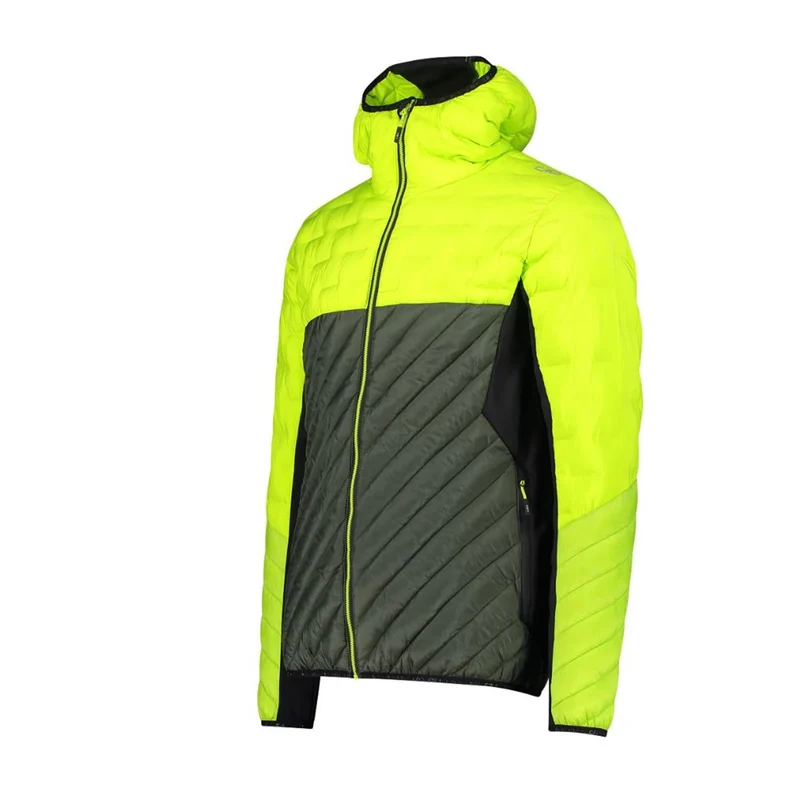 CMP Man Jacket Hybrid Fix Hood Herren Isolationsjacke