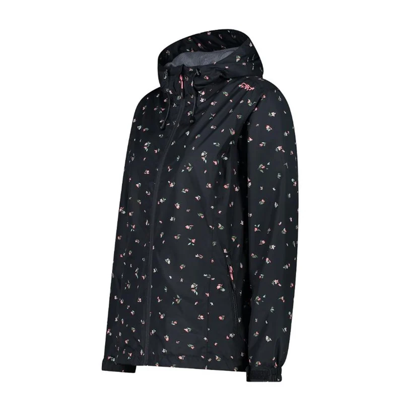 CMP Sport Woman Jacket Fix Hood anthracite orchidea