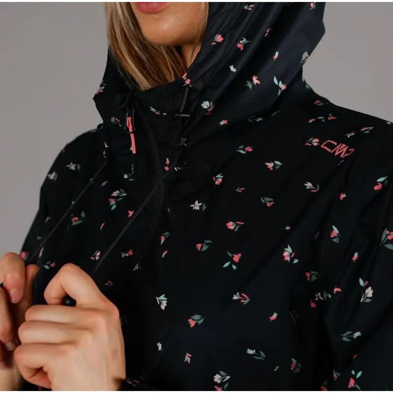 CMP Sport Woman Jacket Fix Hood anthracite orchidea