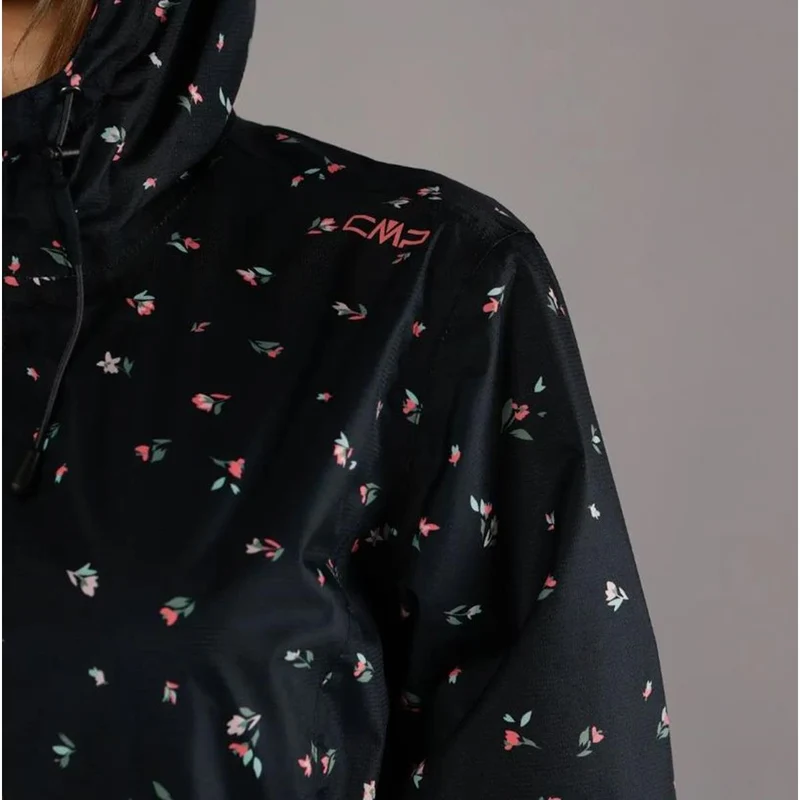 CMP Sport Woman Jacket Fix Hood anthracite orchidea