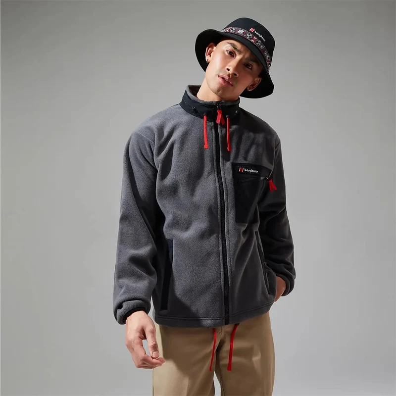Berghaus Unisex Ascent 91 Fleece Jacket grey black
