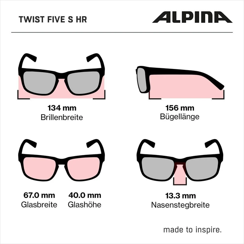 Alpina TWIST FIVE S HR V black matt