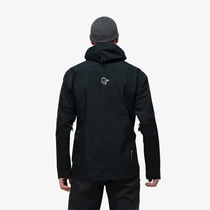 Norrona Herren Gorejacke Falketind Gore-Tex Caviar black